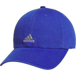 Adidas Women's Lucid Blue Grey Baseball Adjustable Cotton Athletic Relaxed Hat